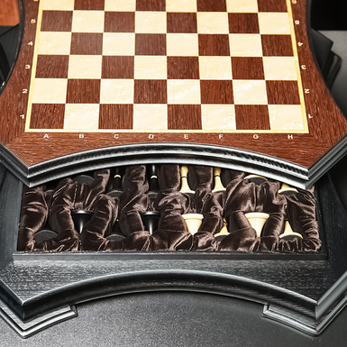 шахматы с ящиком для фигур