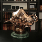 бронзовая скульптура бык мастер олег кедря