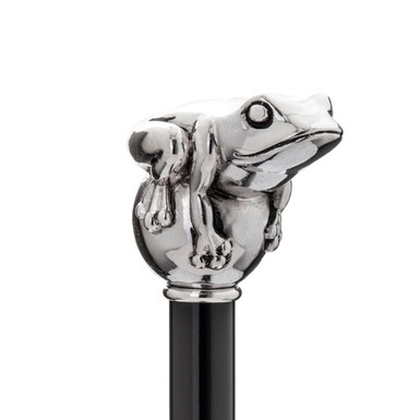 Shoe spoon "Silver Frog" from Pasotti top face.jpg
