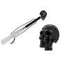 Shoe spoon "BLACK SKULL" by Pasotti general view and top.png